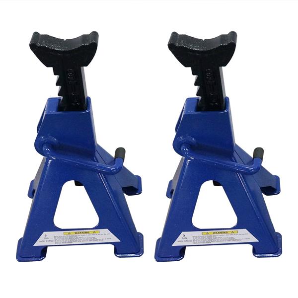 3 Tons  Jack Stands Blue Steel New