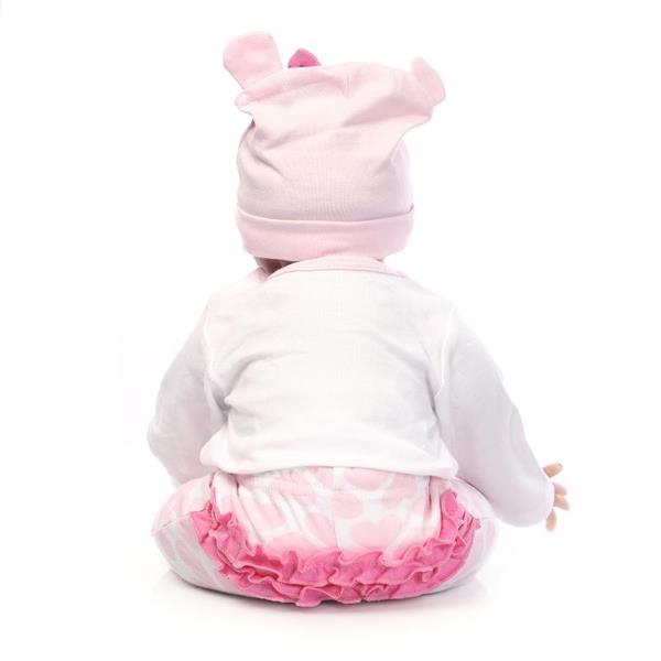 22" Cute Simulation Baby Infant Toy Pink