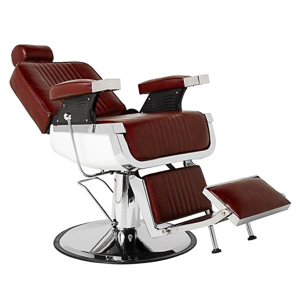 All Purpose Recline Hydraulic Barber Chair Heavy Duty Salon Spa Beauty Equipment Burgundy