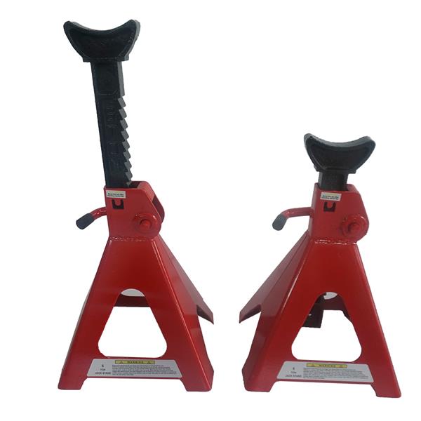 6 Tons Jack Stands Red Powder Coating