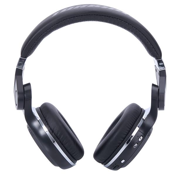 Bluedio T2 Head-mounted Handsfree Wireless Bluetooth Stereo Headphone Black 