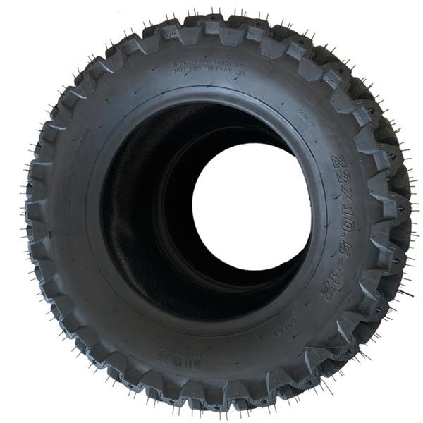 Pair of 23x10.50-12 6 Ply Lawn Mowers turf Tires Tubeless 1000lbs