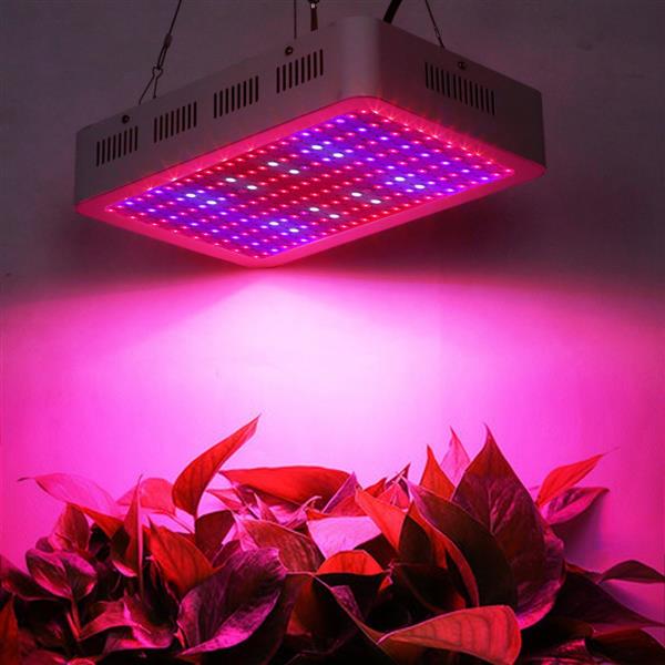 2000W Dual Chips 380-730nm Full Light Spectrum LED Plant Growth Lamp White 