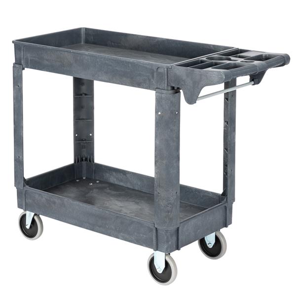 SC252-S2 Small Two-Layer Plastic Trolley
