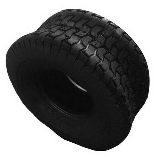 One of Turf Lawn Mower Go Kart Tire Tubeless 15x6.00x6 4PLY OD 371mm