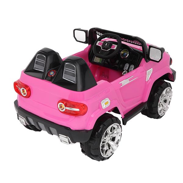 LZ-9922 Off-Road Vehicle Double Drive 35W*2 Battery 12V7AH*1 With 2.4G Remote Control Pink