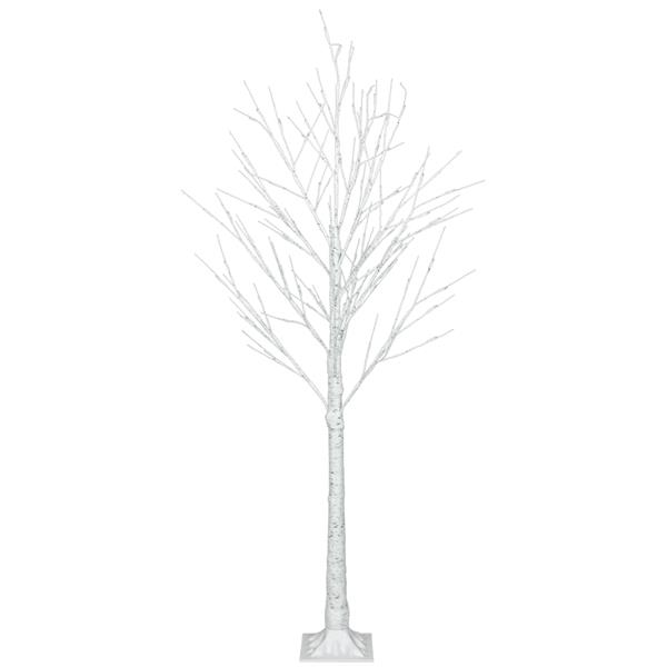 5FT Snowflake Christmas Tree with 72 LED Lamp