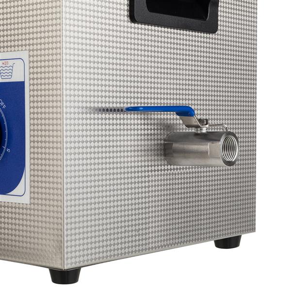 410HT / 240W / 10L / 40kHz / 110V / 60Hz / American Plug / Stainless Steel / Mechanical Ultrasonic Cleaner / Blue
