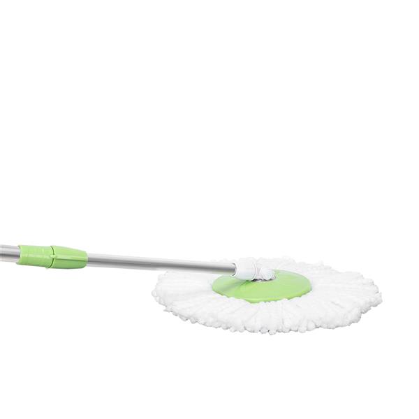 BLL-19A 360-Degree Rotary Head Ultra Slim Microfiber Mop Green