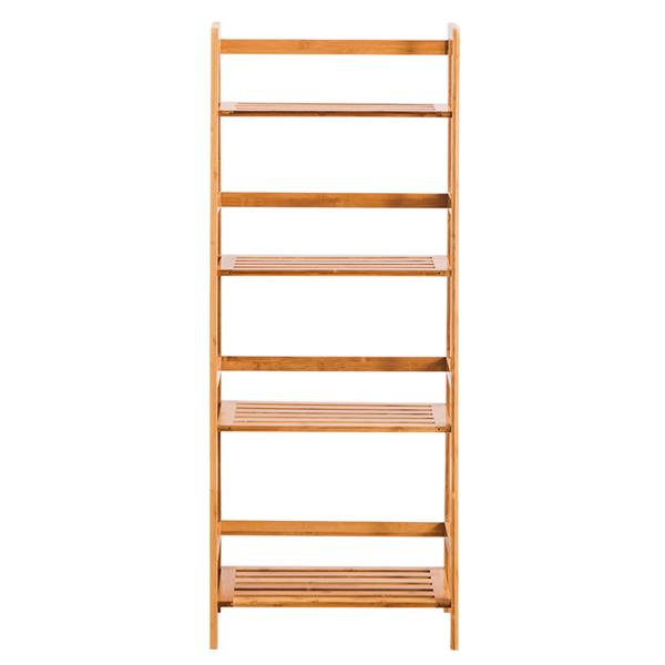 [48*30*119CM] T-Shaped Bookshelf Wood Color