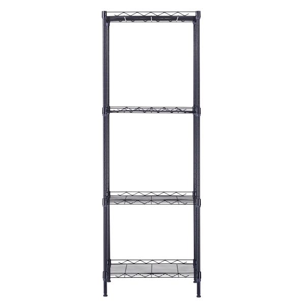 4-Tier Wire Shelving Unit Metal Storage Rack