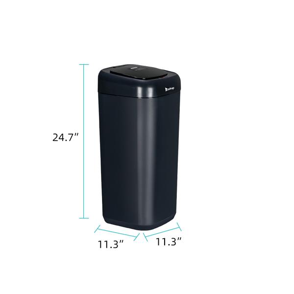 35L Smart Motion Sensor Automatic Trash Can Waste Bin Blue