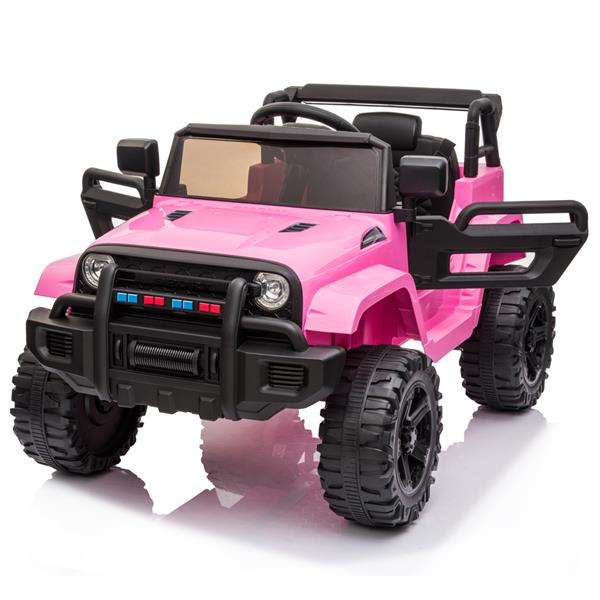 LEADZM LZ-922 Electric Car Dual Drive 35W*2 Battery 12V4.5AH*1 with 2.4G Remote Control Pink