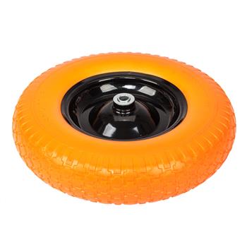 16\\" Tool Car PU Solid Foaming Wheel Yellow