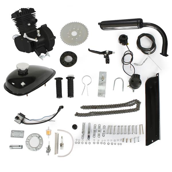 50cc Petrol Gas Engine Kit Black