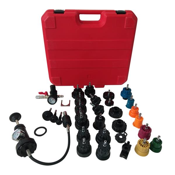 33Pcs Cooling System Radiator Pressure Tester Test Tool Kit