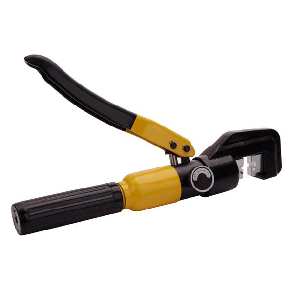 YQK-70 Domestic Use 10T Hydraulic Pliers with 9 Dies Black & Yellow