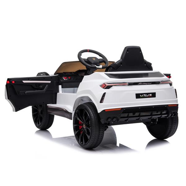 Small Lamborghini LZ-923 Dual Drive 35W*2 Battery 12V4.5AH*1 2.4G Remote Control White