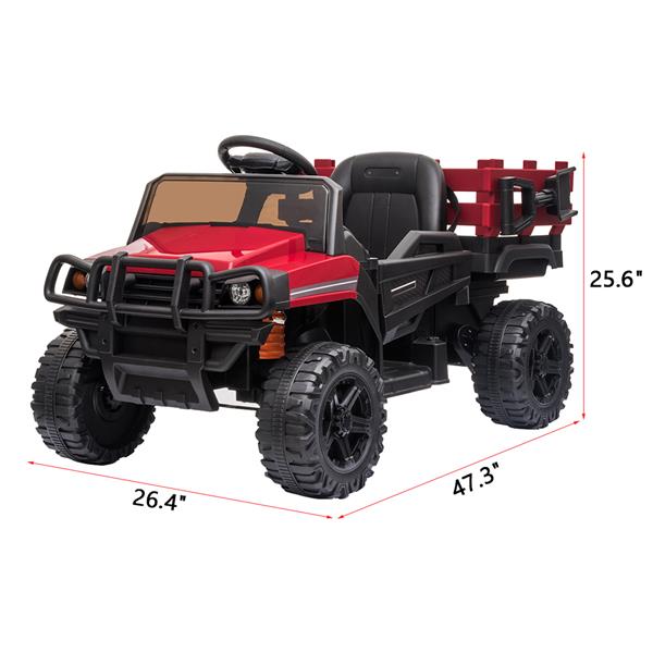 LZ-926 Off-Road Vehicle Battery 12V4.5AH*1 with Remote Control Red