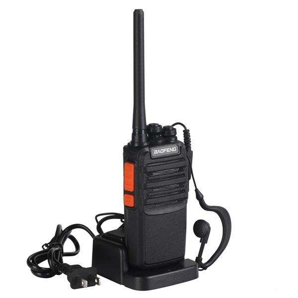 BF-C3 Single USB Cable Chargeable Handheld Walkie Talkie with 2800mAh Battery & Charger & Earphone