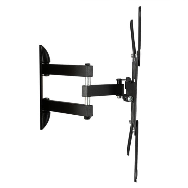 TMW202 VESA400*400 14-55" Adjustable -15~ 5°Wall Mount Bracket Rotatable TV Stand