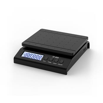 SF-800 30KG/1G High Precision LCD Digital Postal Shipping Scale with Adapter Black