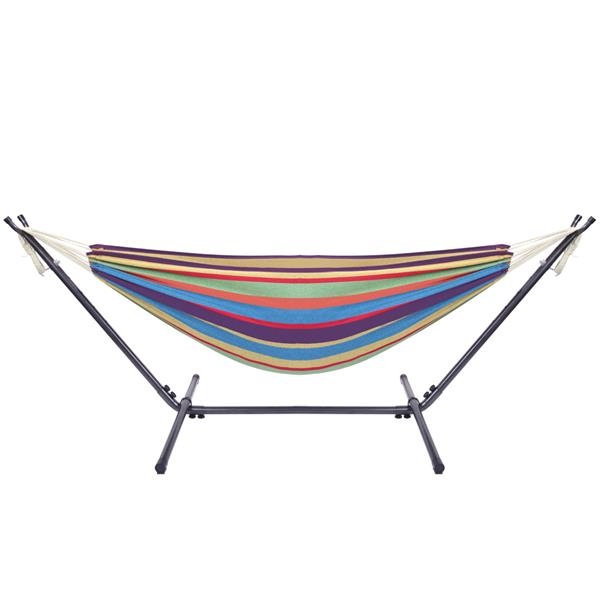 Hammock Set (Hammock Frame   Small Color Bar Hammock) Natural Rope