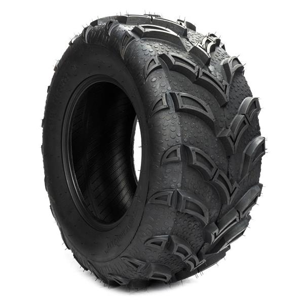 25x10-12 6PR P377 PSI 14 with Black ATV/UTV Rear Tires 1pcs