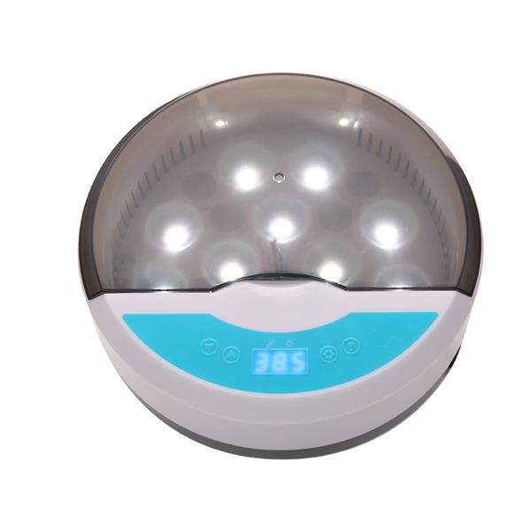 9 Egg Automatic Poultry Incubator with LED Lights