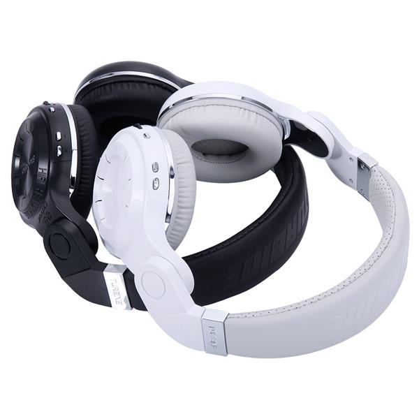 Bluedio T2 Head-mounted Handsfree Wireless Bluetooth Stereo Headphone Black 