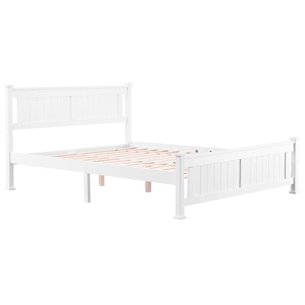 PWB-005 Cap Vertical Bed White Full