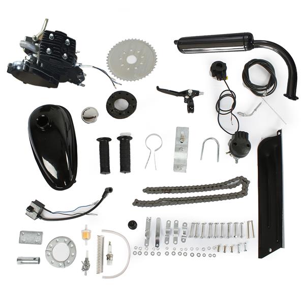 50cc Petrol Gas Engine Kit Black