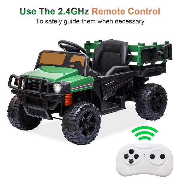 LZ-926 Off-Road Vehicle Battery 12V4.5AH*1 with Remote Control Green