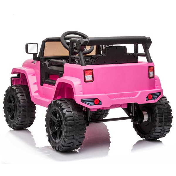 LEADZM LZ-922 Electric Car Dual Drive 35W*2 Battery 12V4.5AH*1 with 2.4G Remote Control Pink