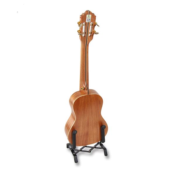 [Do Not Sell on Amazon]Glarry Stretching Instrument Stand for Ukuleles & Violins Black