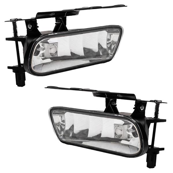 For 2002 2003 2004 2005 2006 Cadillac Escalade Set Fog Lights Clear Lamp