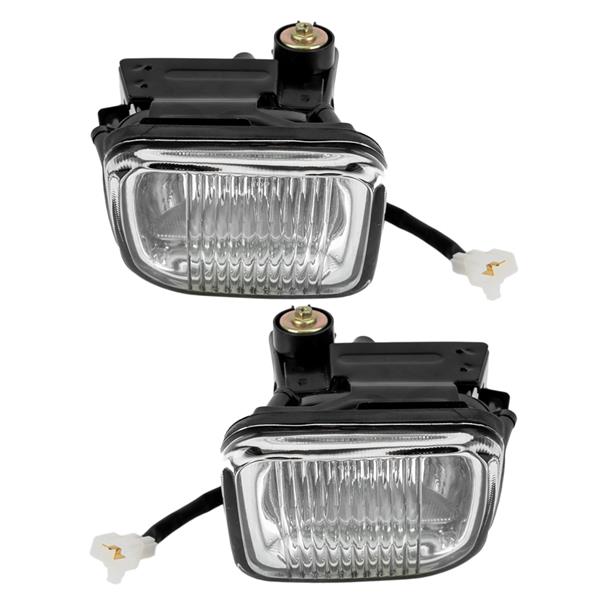 For Honda 96-98 Civic Clear Bumper Fog Lights Clear Lens Lamps&Switch