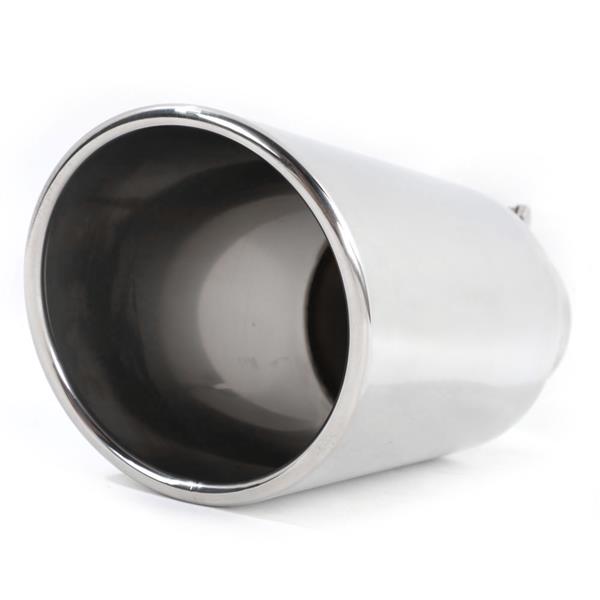 Polished Stainless Steel Diesel Exhaust Tip for Most Vehicles With 4" Diameter Inlet Size Only
