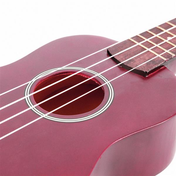 【AM不售卖】UK101 21in Soprano 玫瑰木指板椴木 红色 尤克里里-12