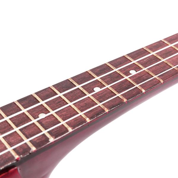 【AM不售卖】UK101 21in Soprano 玫瑰木指板椴木 红色 尤克里里-11