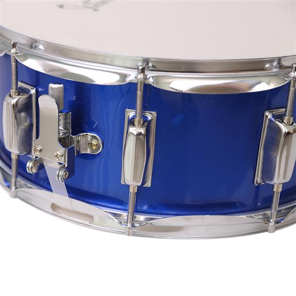 [Do Not Sell on Amazon]Glarry 14 x 5.5" Snare Drum Poplar Wood Drum Percussion Set With Snare Stent Drum Stand