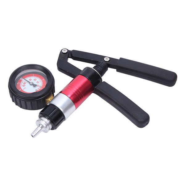 21 PC Hand Held Vacuum and Pressure Pump Tester Tool Brake Fluid Bleeder Kit