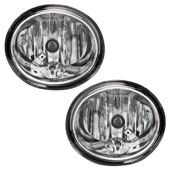 For 2000-2006 Toyota Tundra 2001-2007 Sequoia Clear Bumper Driving Fog Lights