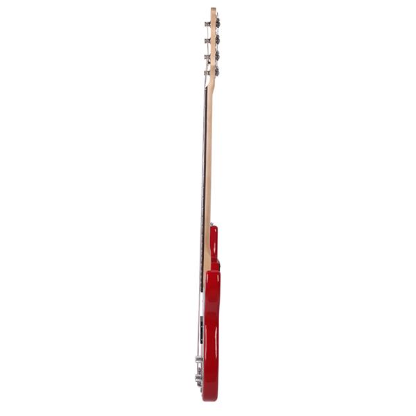 [Do Not Sell on Amazon]Glarry GP Electric Bass Guitar Cord Wrench Tool Red
