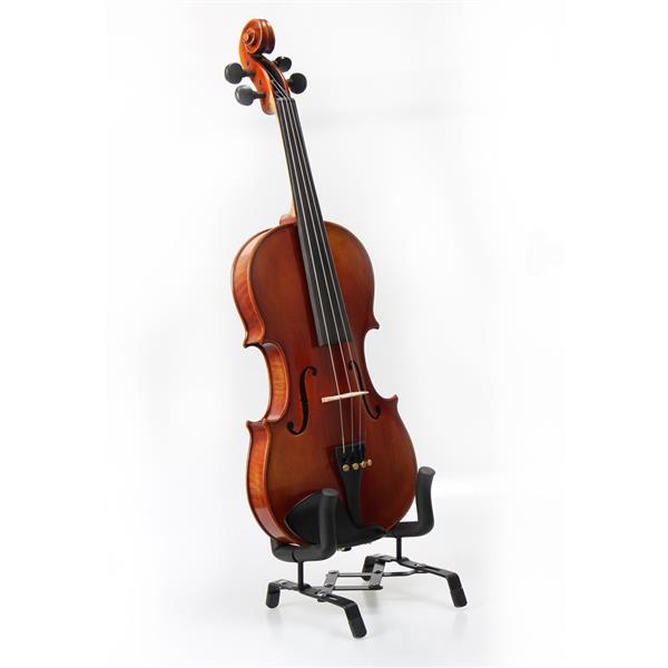 [Do Not Sell on Amazon]Glarry Stretching Instrument Stand for Ukuleles & Violins Black