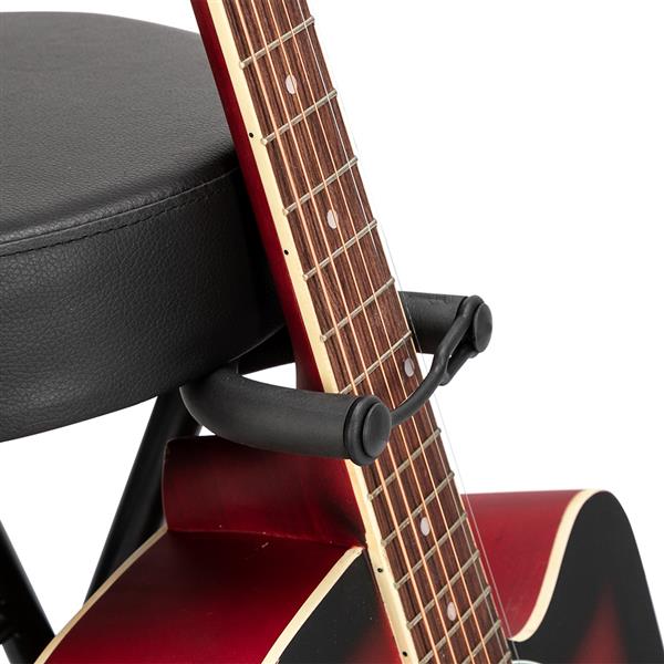 [Do Not Sell on Amazon]Glarry Foldable Guitar Stand Playing Stool Stand Footstool