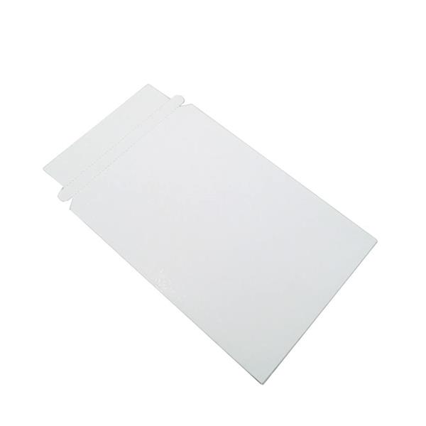 100pcs Short Side Opening 17.8*23cm (7in*9in) Paper Envelope Bag White