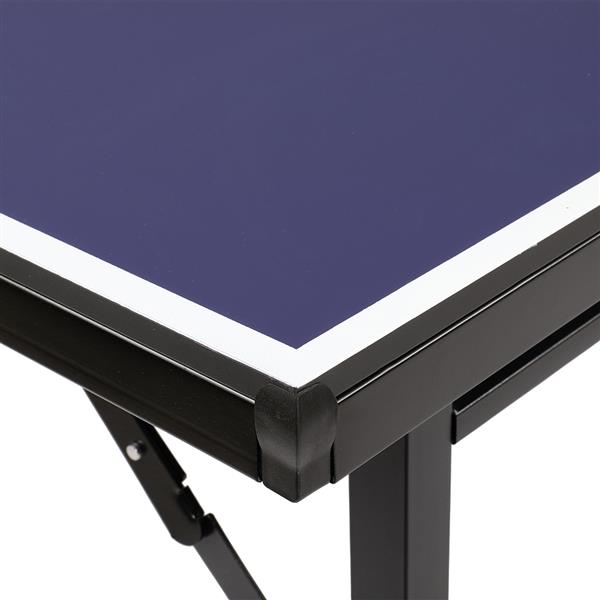 Children's Table Tennis Table (183*91.5*76.5cm) Eight Legs Purple Blue