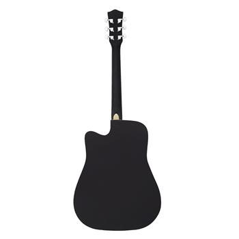[Do Not Sell on Amazon]Glarry GT502 41-Inch Notch Spruce Panel Matte Edging Folk Guitar   Bag   Shield   Wrench Black