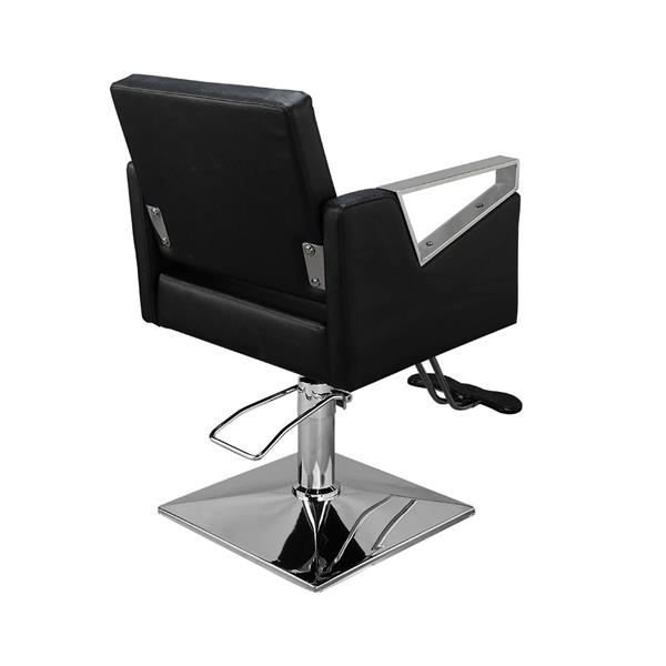 Square Barber Chair Black